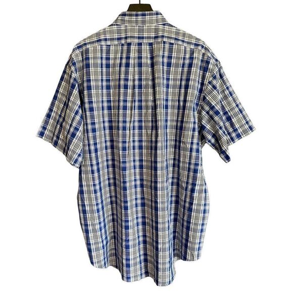 Ralph Lauren Golf Blake 100% Two Ply Cotton Oxford Plaid Sport Button Down Shirt - Picture 5 of 9